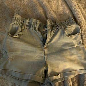 Light blue Jean shorts